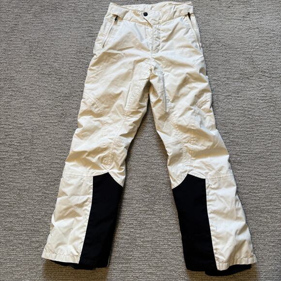Columbia Women’s Small Titanium Omni-Tech Waterproof Ski Snowboard Pants White - Picture 1 of 6